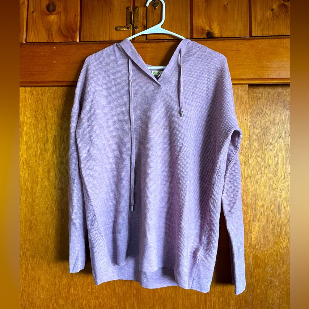 Akini Marino Wool Hoodie Size M